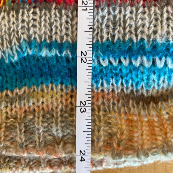 Colorful Lightweight Knit Cardigan with Pockets I Women's (M) - Picture 11 of 11